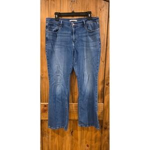 Levi's 515 Bootcut Jeans Womens‎ Size 14 Blue Denim Five Pockets Outdoor Comfort